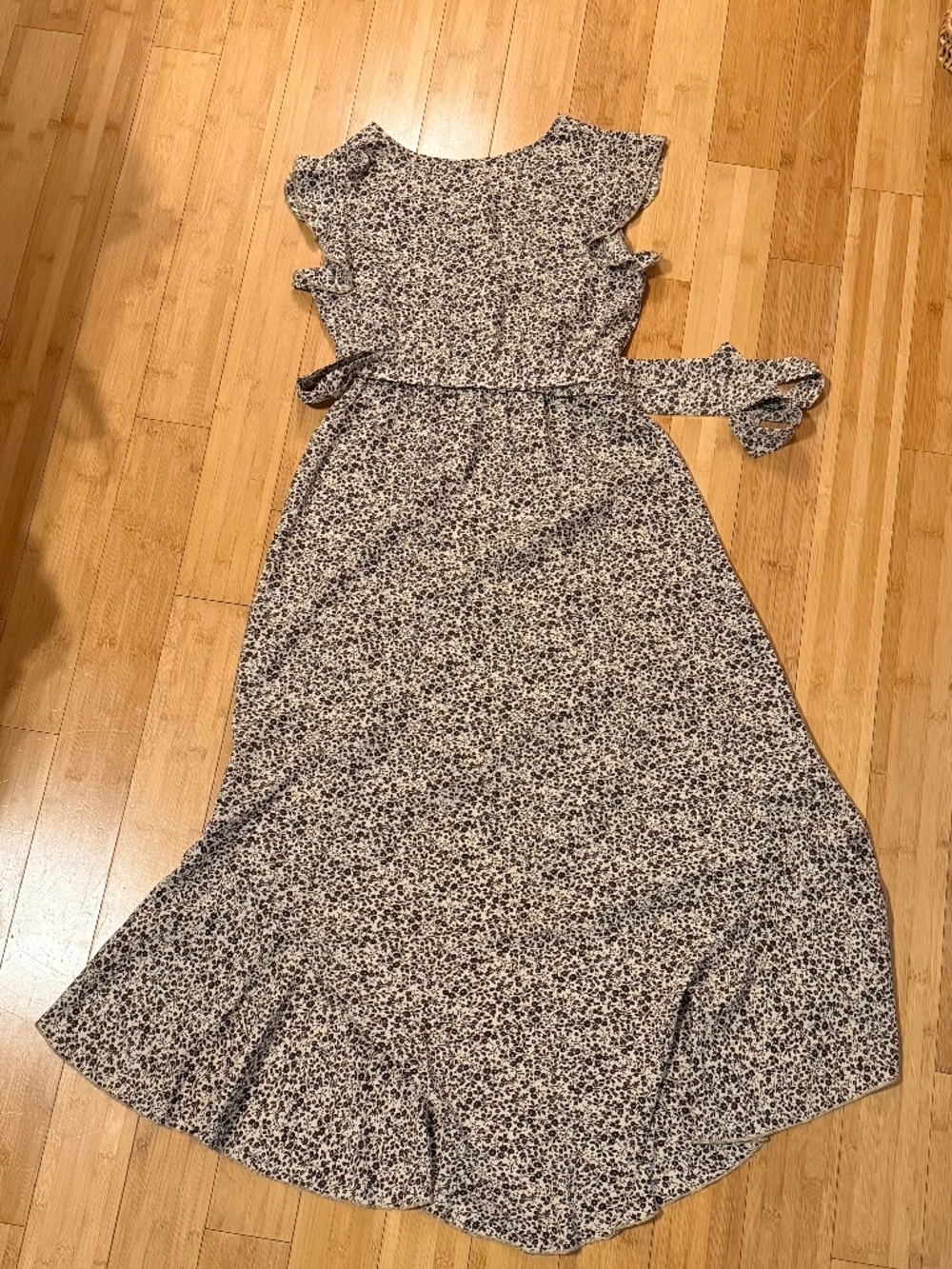 V Neck Bohemian Flowy Maxi Dress | NWOT - Picture 4 of 4